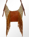 American Darling ADBGI107 Hobo Hair-On Genuine Leather Women Bag Western Handbag Purse