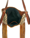 American Darling ADBGI107 Hobo Hair-On Genuine Leather Women Bag Western Handbag Purse