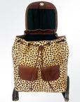 American Darling Hair On Genuine Leather Women Bag Western Handbag Purse