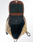 American Darling Hair On Genuine Leather Women Bag Western Handbag Purse