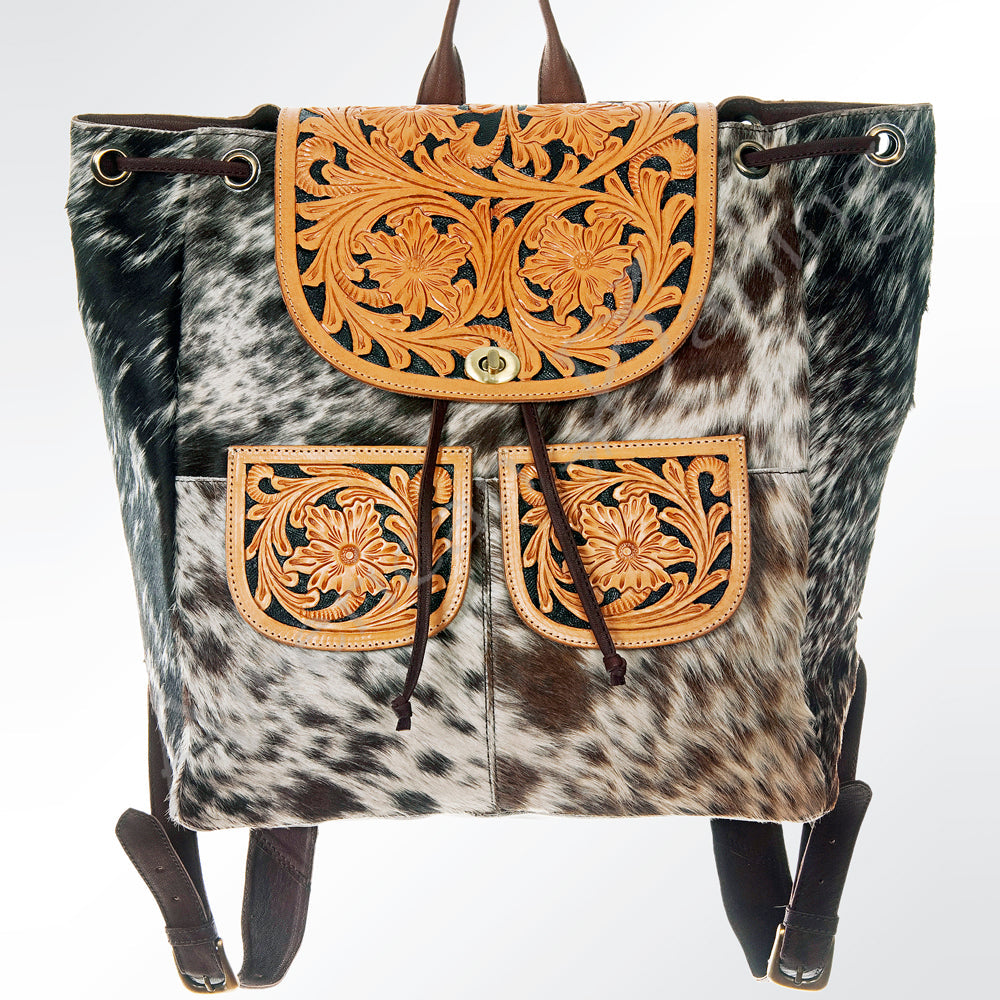 American Darling Hair On Genuine Leather Women Bag Western Handbag Purse
