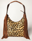 American Darling Hobo Hair On Genuine Leather Women Bag Western Handbag Purse