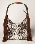American Darling Hobo Hair On Genuine Leather Women Bag Western Handbag Purse