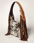 American Darling Hobo Hair On Genuine Leather Women Bag Western Handbag Purse
