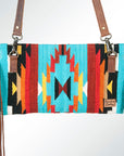 American Darling Small Crossbody Hand Tooled Saddle Blanket Genuine Leather women bag western handbag purse