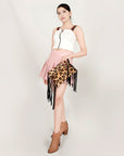 American Darling ADBGZ207CHE Envelope Hair-On Genuine Leather Women Bag Western Handbag Purse