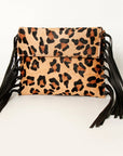 American Darling ADBGZ207CHE Envelope Hair-On Genuine Leather Women Bag Western Handbag Purse