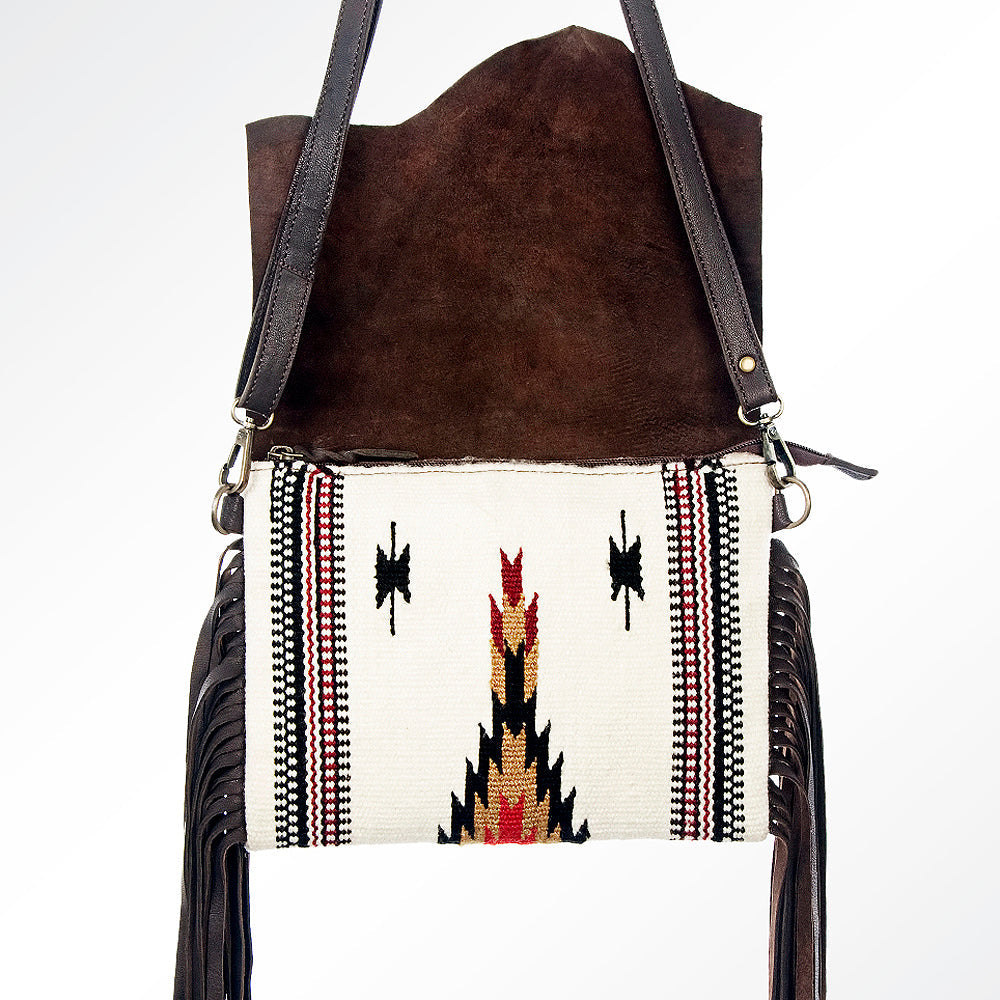 American Darling Cross Body Saddle Blanket Genuine Leather Women Bag Western Handbag Purse