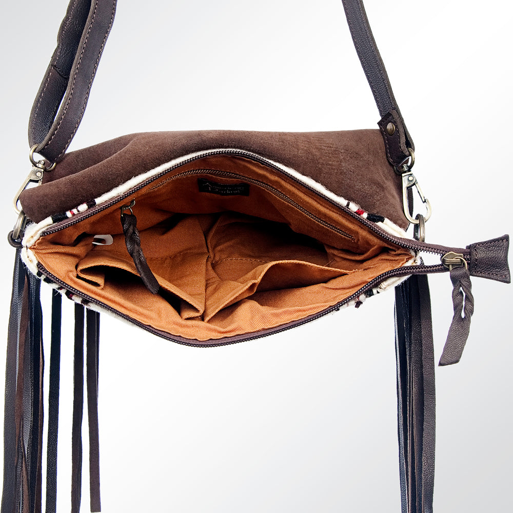 American Darling Cross Body Saddle Blanket Genuine Leather Women Bag Western Handbag Purse