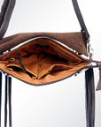 American Darling Cross Body Saddle Blanket Genuine Leather Women Bag Western Handbag Purse