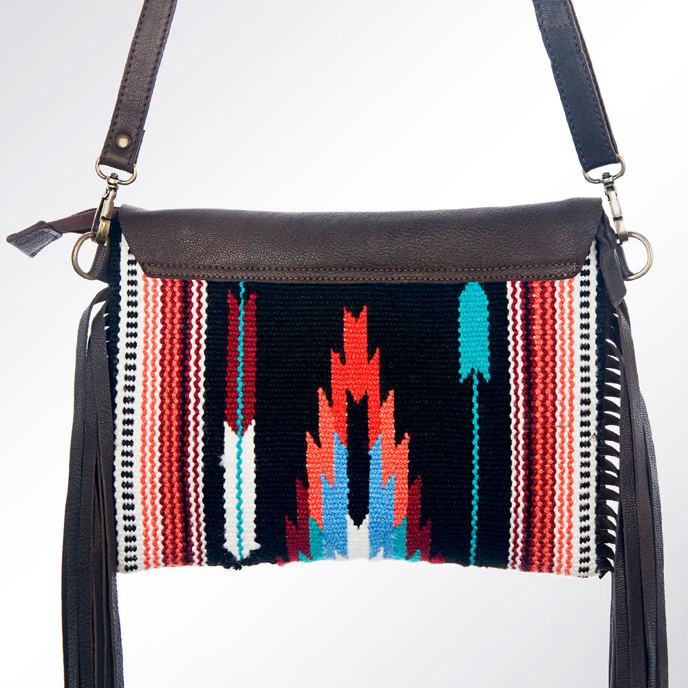 American Darling Cross Body Saddle Blanket Genuine Leather Women Bag Western Handbag Purse