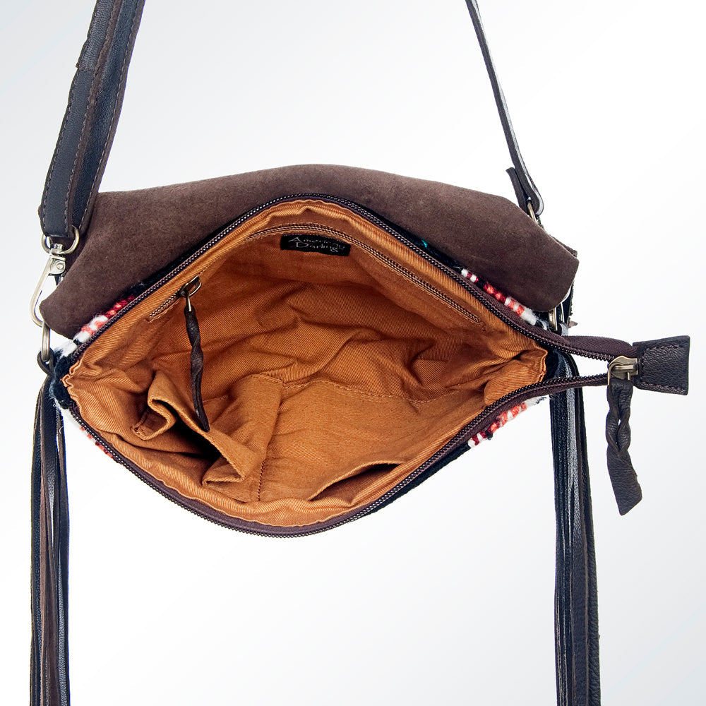 American Darling Cross Body Saddle Blanket Genuine Leather Women Bag Western Handbag Purse