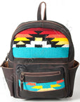 American Darling Saddle Blanket Genuine Leather Women Bag Western Handbag Purse