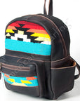 American Darling Saddle Blanket Genuine Leather Women Bag Western Handbag Purse