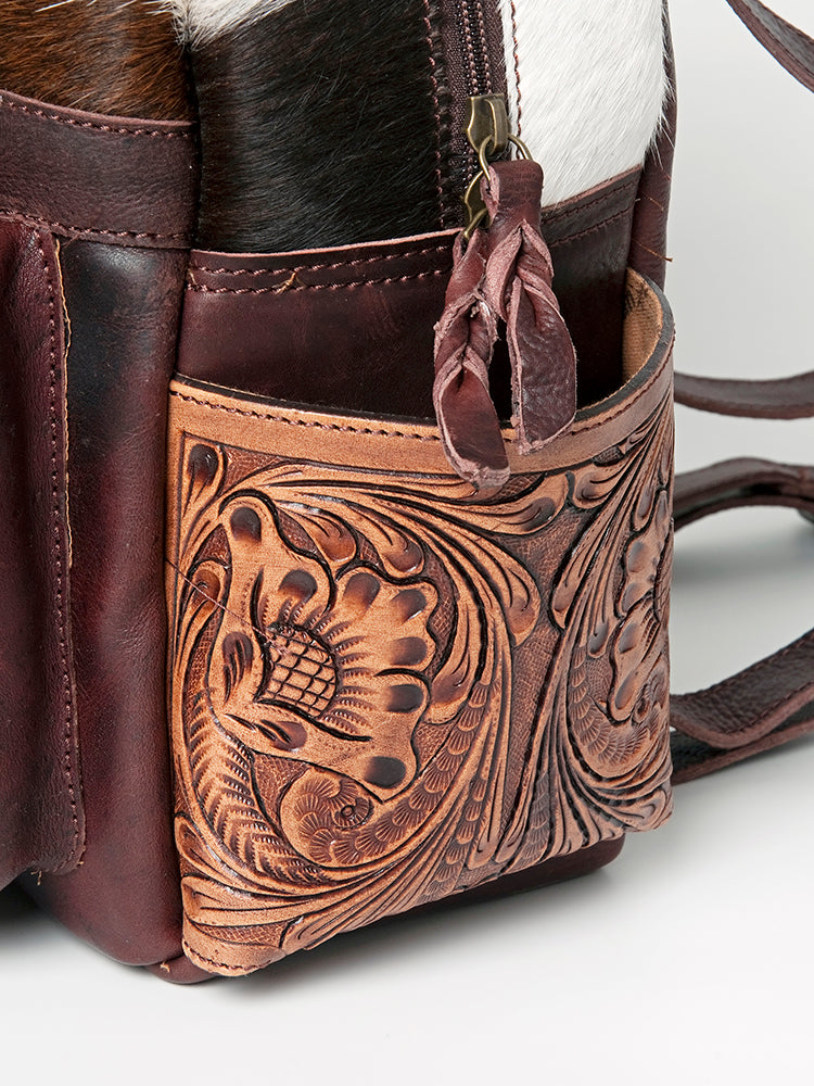 American Darling Saddle Blanket Genuine Leather Women Bag Western Handbag Purse