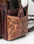 American Darling Saddle Blanket Genuine Leather Women Bag Western Handbag Purse