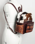 American Darling Saddle Blanket Genuine Leather Women Bag Western Handbag Purse