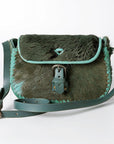 American Darling ADBGZ188 Crossbody Hair-On Genuine Leather Women Bag Western Handbag Purse