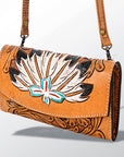 American Darling Organiser Hand Tooled Saddle Blanket Genuine Leather Western Women Bag Handbag Purse | Organiser Bag for Women | Cute Organiser Bag |Organiser Purse
