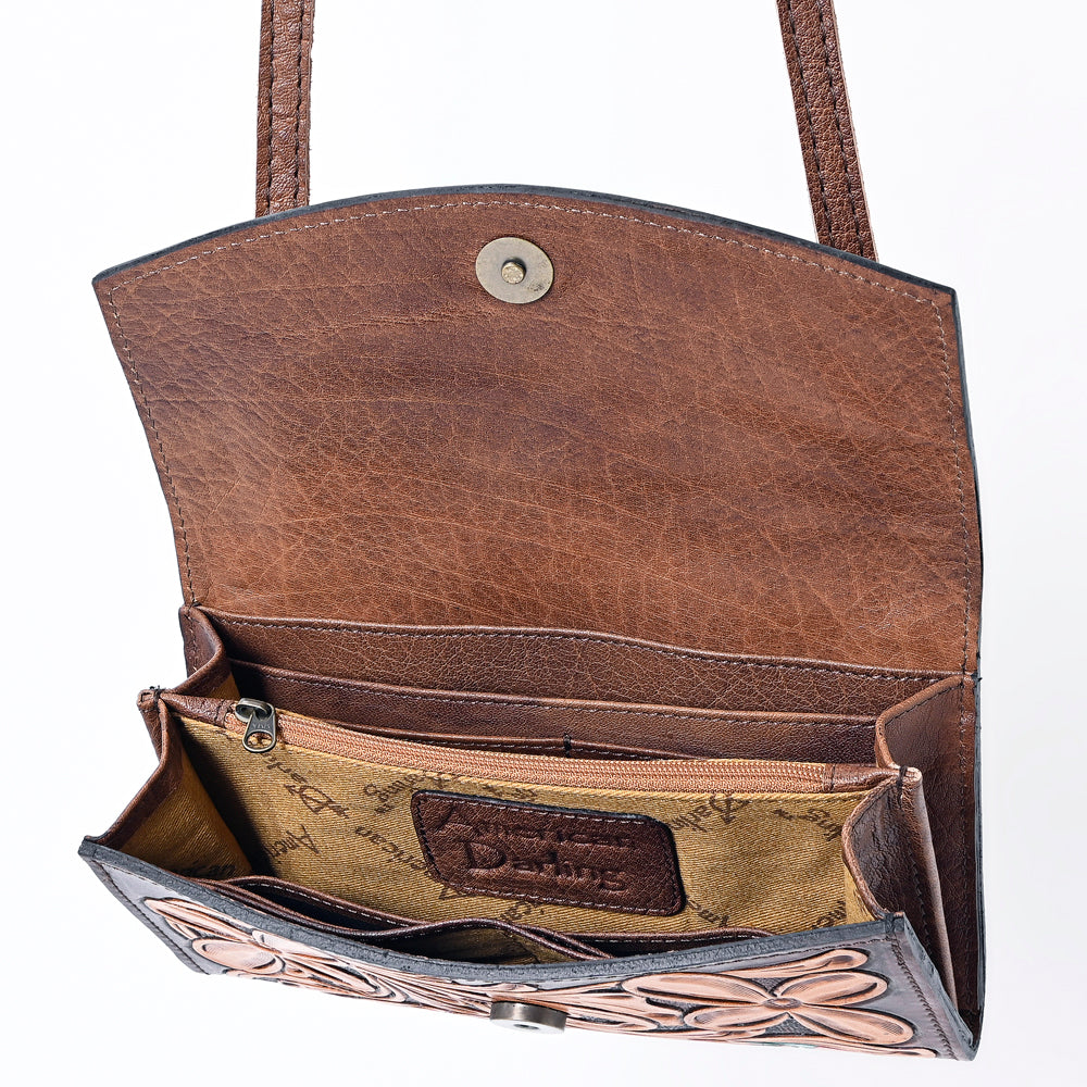 American Darling Organiser Hand Tooled Saddle Blanket Genuine Leather Western Women Bag Handbag Purse | Organiser Bag for Women | Cute Organiser Bag |Organiser Purse
