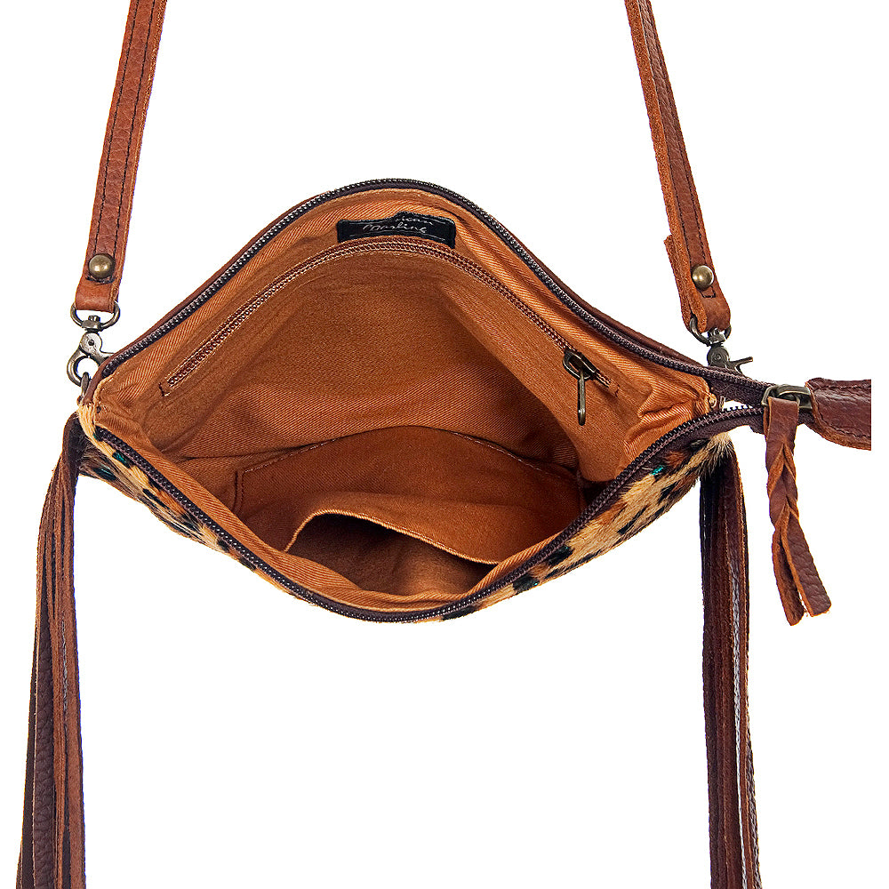 American Darling Small Crossbody Saddle Blanket Genuine Leather women bag western handbag purse