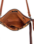 American Darling Small Crossbody Saddle Blanket Genuine Leather women bag western handbag purse