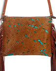 American Darling Small Crossbody Saddle Blanket Genuine Leather women bag western handbag purse