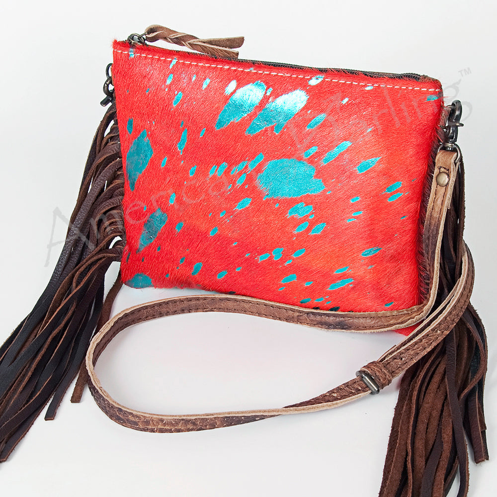 American Darling Small Crossbody Saddle Blanket Genuine Leather women bag western handbag purse