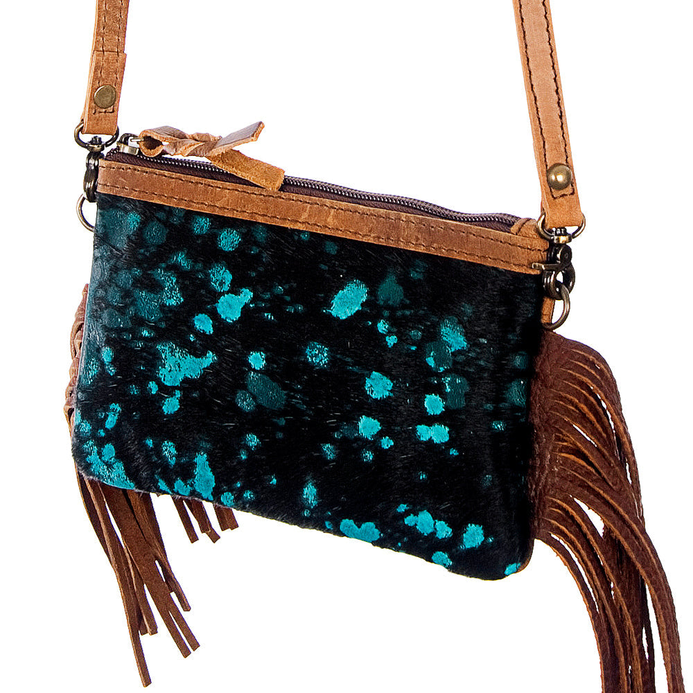 American Darling Small Crossbody Hair On Genuine Leather Women Bag Western Handbag Purse