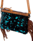 American Darling Small Crossbody Hair On Genuine Leather Women Bag Western Handbag Purse