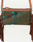 American Darling Small Crossbody Hair On Genuine Leather Women Bag Western Handbag Purse