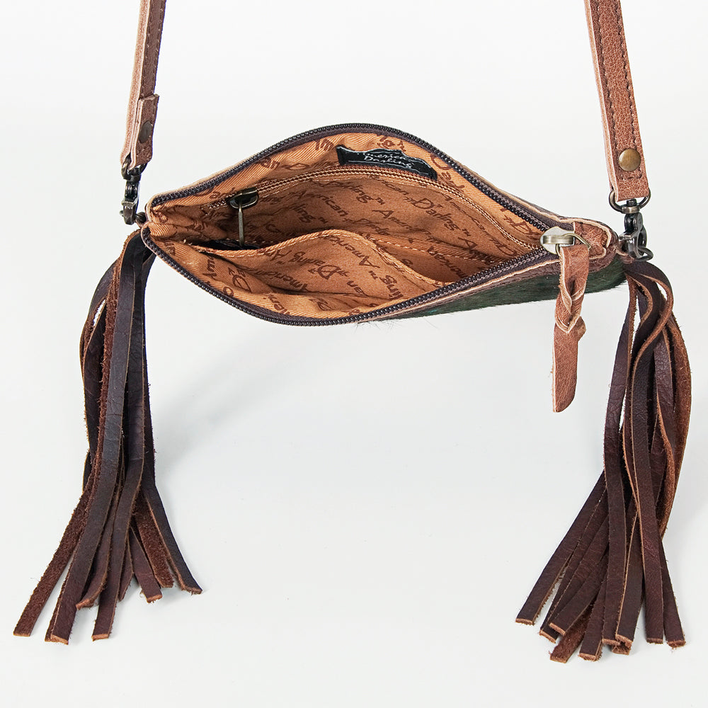 American Darling Small Crossbody Hair On Genuine Leather Women Bag Western Handbag Purse