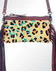 American Darling Small Crossbody Hair On Genuine Leather Women Bag Western Handbag Purse