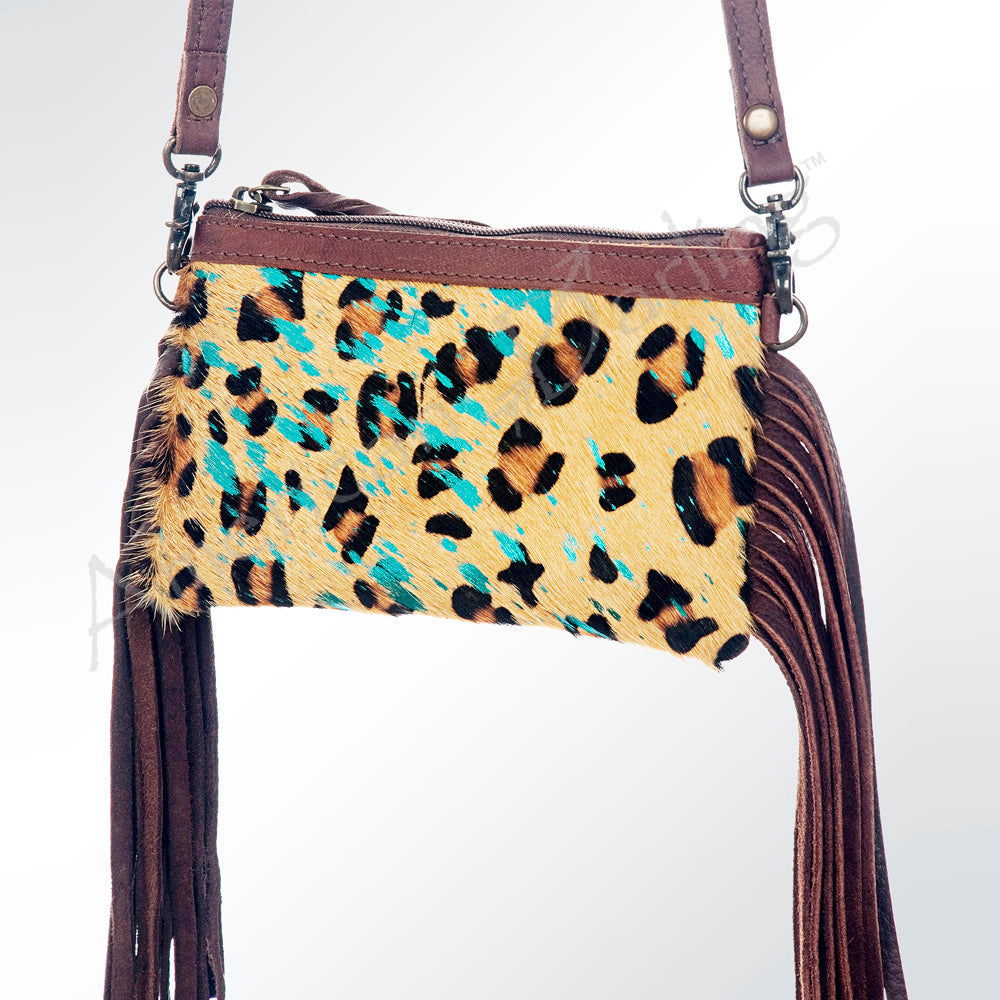 American Darling Small Crossbody Hair On Genuine Leather Women Bag Western Handbag Purse