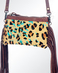 American Darling Small Crossbody Hair On Genuine Leather Women Bag Western Handbag Purse