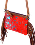 American Darling Small Crossbody Hair On Genuine Leather Women Bag Western Handbag Purse
