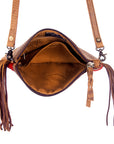 American Darling Small Crossbody Hair On Genuine Leather Women Bag Western Handbag Purse