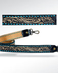 American Darling ADSTF113 Hand Tooled Genuine Leather Crossbody Handle Strap For Bags