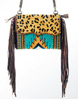American Darling Saddle Blanket Genuine Leather Women Bag Western Handbag Purse