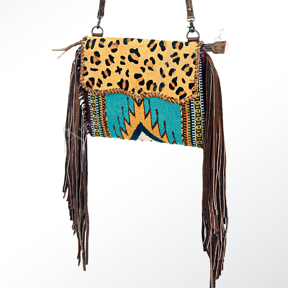 American Darling Saddle Blanket Genuine Leather Women Bag Western Handbag Purse