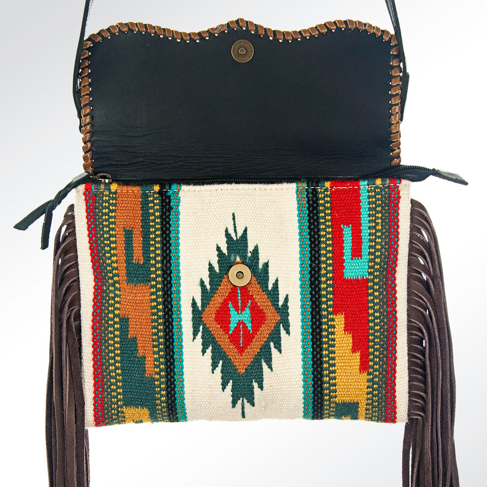 American Darling Cross Body Saddle Blanket Genuine Leather Women Bag Western Handbag Purse