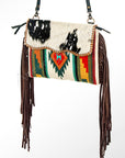 American Darling Cross Body Saddle Blanket Genuine Leather Women Bag Western Handbag Purse