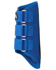 Weaver Horse Splint Boots Pair Neoprene Suede Padding Blue