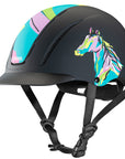 Troxel Horse Riding Helmet All Purpose Spirit Pop Art Pony