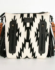 American Darling Signature Crossbody Hand Tooled Saddle Blanket Genuine Leather Women Bag Western Handbag Purse