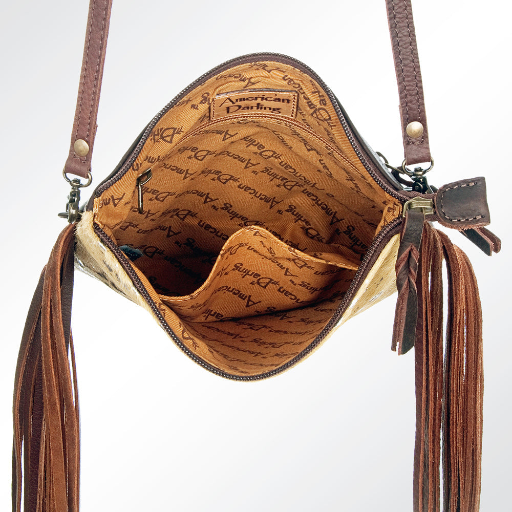 American Darling Small Crossbody Saddle Blanket Genuine Leather women bag western handbag purse