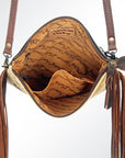 American Darling Small Crossbody Saddle Blanket Genuine Leather women bag western handbag purse