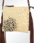 American Darling Small Crossbody Saddle Blanket Genuine Leather women bag western handbag purse