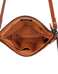American Darling Small Crossbody Saddle Blanket Genuine Leather women bag western handbag purse