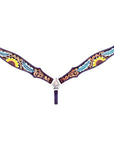 HILASON Western Horse Headstall American Leather Tan Sun flower